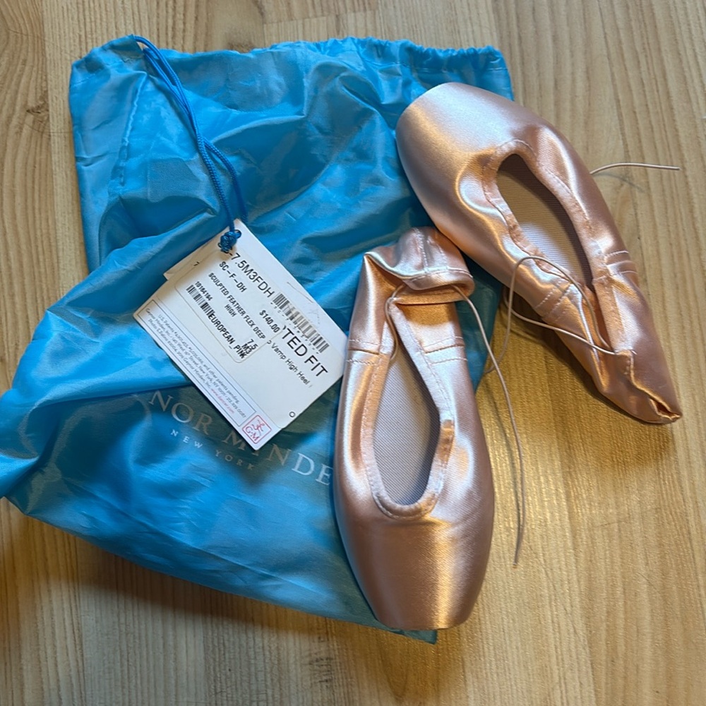 Gaynor minden pointe shoes NWT 7.5
